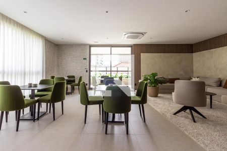 Área comum - Salão de festas de kitnet/studio para alugar com 1 quarto, 28m² em Jardim das Acacias, São Paulo