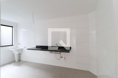 Cozinha e Área de Serviço de apartamento à venda com 2 quartos, 43m² em Vila Medeiros, São Paulo