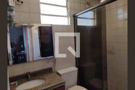 Banheiro de apartamento à venda com 3 quartos, 75m² em Eldorado, Contagem