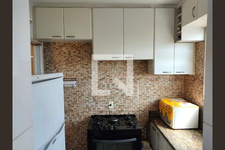 Cozinha  de apartamento à venda com 3 quartos, 75m² em Eldorado, Contagem