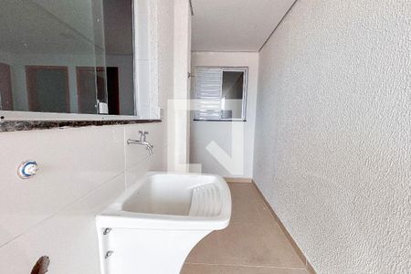 Área de Serviço de apartamento para alugar com 2 quartos, 49m² em Vila Dalila, São Paulo