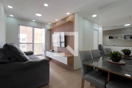 Sala de apartamento para alugar com 2 quartos, 58m² em Picanço, Guarulhos