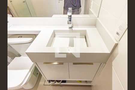 Banheiro de apartamento para alugar com 1 quarto, 25m² em Tatuapé, São Paulo