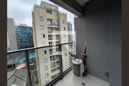 Varanda de kitnet/studio à venda com 1 quarto, 23m² em Paraíso, São Paulo