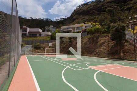 Quadra Esportiva de casa de condomínio à venda com 3 quartos, 160m² em Fazenda dos Pires, Nova Lima
