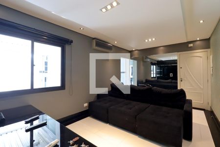 Sala de apartamento para alugar com 3 quartos, 240m² em Vila Camilópolis, Santo André