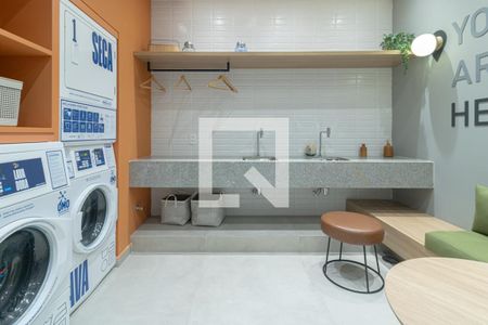 Lavanderia de apartamento para alugar com 1 quarto, 27m² em Moema, São Paulo