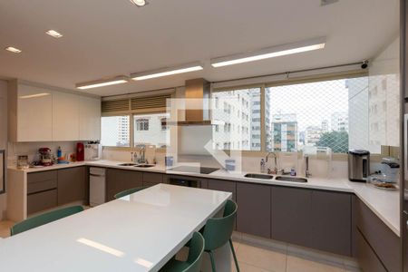 Cozinha de apartamento à venda com 4 quartos, 240m² em Santa Cecilia, São Paulo