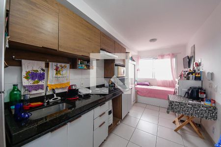 Sala/Cozinha de apartamento à venda com 1 quarto, 27m² em Vila Alpina, São Paulo