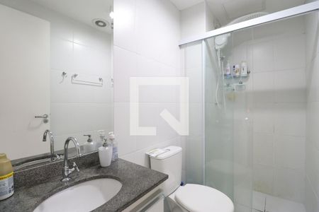 Banheiro de apartamento à venda com 1 quarto, 33m² em Barra Funda, São Paulo