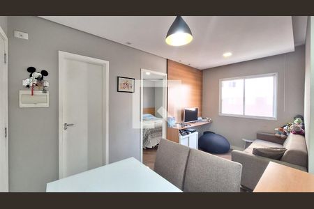 Sala de apartamento à venda com 1 quarto, 33m² em Barra Funda, São Paulo