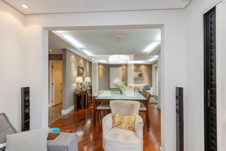 Sala de TV de apartamento à venda com 3 quartos, 137m² em Brooklin, São Paulo