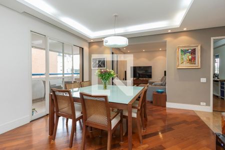 Sala de apartamento à venda com 3 quartos, 137m² em Brooklin, São Paulo