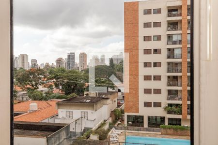 Vista da Suíte 2 de apartamento à venda com 3 quartos, 137m² em Brooklin, São Paulo