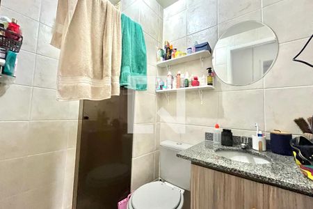 Banheiro de apartamento à venda com 1 quarto, 29m² em Vila Guarani (zona Sul), São Paulo