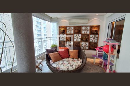 Área gourmet de apartamento à venda com 3 quartos, 198m² em Cerâmica, São Caetano do Sul
