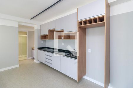 Sala/Cozinha de apartamento para alugar com 1 quarto, 54m² em Santo Amaro, São Paulo