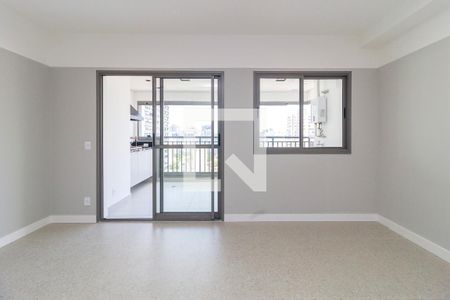 Sala/Cozinha de apartamento para alugar com 1 quarto, 54m² em Santo Amaro, São Paulo