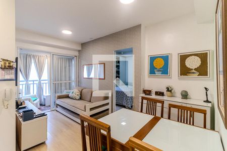 Sala de apartamento à venda com 1 quarto, 41m² em República, São Paulo