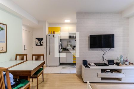 Sala de apartamento à venda com 1 quarto, 41m² em República, São Paulo