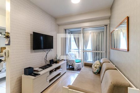 Sala de apartamento à venda com 1 quarto, 41m² em República, São Paulo