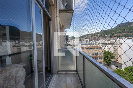 Sala Varanda de apartamento à venda com 2 quartos, 83m² em Tijuca, Rio de Janeiro