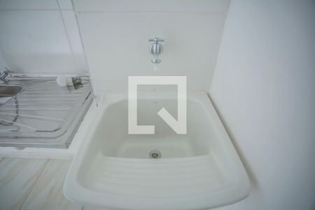 Cozinha de kitnet/studio à venda com 1 quarto, 28m² em São Judas, São Paulo