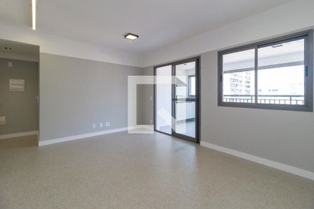 Sala/Cozinha de apartamento para alugar com 1 quarto, 52m² em Santo Amaro, São Paulo