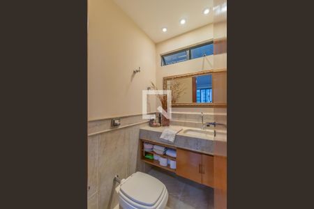 Lavabo  de apartamento à venda com 4 quartos, 289m² em Silveira, Belo Horizonte