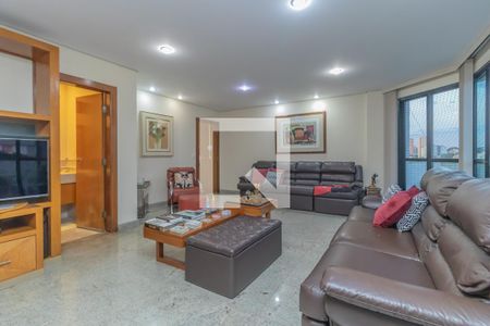 Sala de apartamento à venda com 4 quartos, 289m² em Silveira, Belo Horizonte