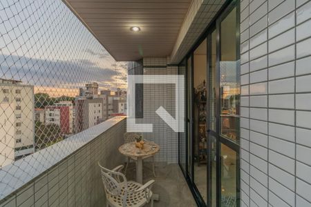Varanda Sala de apartamento à venda com 4 quartos, 289m² em Silveira, Belo Horizonte