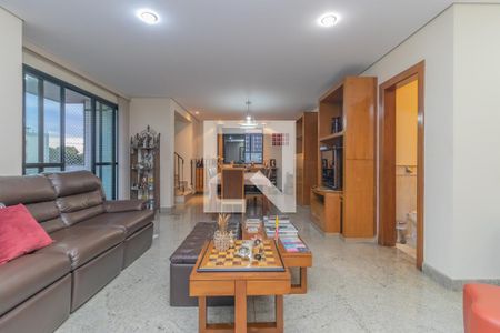 Sala de apartamento à venda com 4 quartos, 289m² em Silveira, Belo Horizonte
