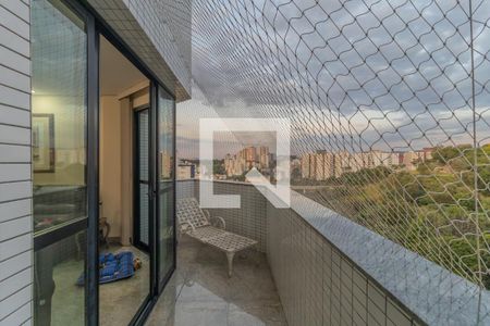 Varanda Sala de apartamento à venda com 4 quartos, 289m² em Silveira, Belo Horizonte