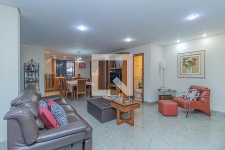 Sala de apartamento à venda com 4 quartos, 289m² em Silveira, Belo Horizonte