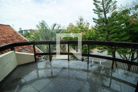 Varanda da Suíte 1 de casa para alugar com 5 quartos, 589m² em Parque Campolim, Sorocaba