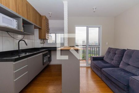 Sala de apartamento para alugar com 2 quartos, 46m² em Penha de França, São Paulo