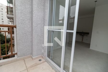 Varanda da Sala de apartamento à venda com 2 quartos, 40m² em Perdizes, São Paulo