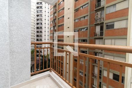 Sacada da Sala de apartamento à venda com 2 quartos, 40m² em Perdizes, São Paulo