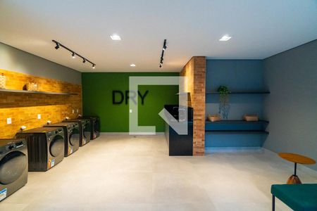 Área comum - Lavanderia de kitnet/studio para alugar com 1 quarto, 43m² em Jardim Prudência, São Paulo