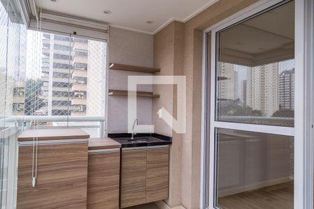 Varanda de apartamento à venda com 2 quartos, 64m² em Vila Alexandria, São Paulo