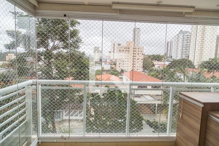 Vista da Sala de apartamento à venda com 2 quartos, 64m² em Vila Alexandria, São Paulo