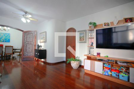 Sala de apartamento à venda com 3 quartos, 180m² em Funcionários, Belo Horizonte