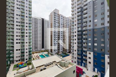 Vista da Sala de apartamento à venda com 2 quartos, 52m² em Santo Cristo, Rio de Janeiro