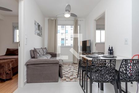 Sala de apartamento à venda com 2 quartos, 34m² em Santo Amaro, São Paulo