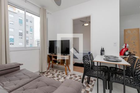 Sala de apartamento à venda com 2 quartos, 34m² em Santo Amaro, São Paulo