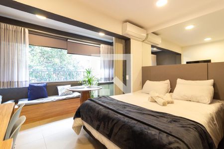 Studio de kitnet/studio para alugar com 1 quarto, 30m² em Cerqueira César, São Paulo