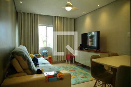 Sala de apartamento à venda com 2 quartos, 69m² em Jardim Olavo Bilac, São Bernardo do Campo