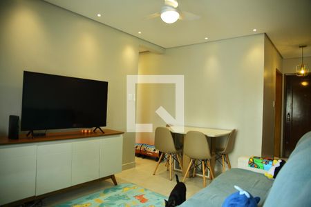 Sala de apartamento à venda com 2 quartos, 69m² em Jardim Olavo Bilac, São Bernardo do Campo