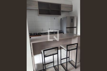 Cozinha de apartamento para alugar com 2 quartos, 42m² em Umarizal, São Paulo