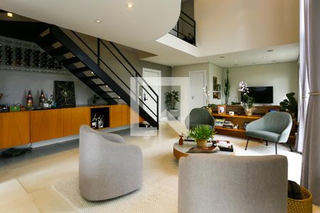 Sala de apartamento à venda com 2 quartos, 162m² em Paraíso do Morumbi, São Paulo